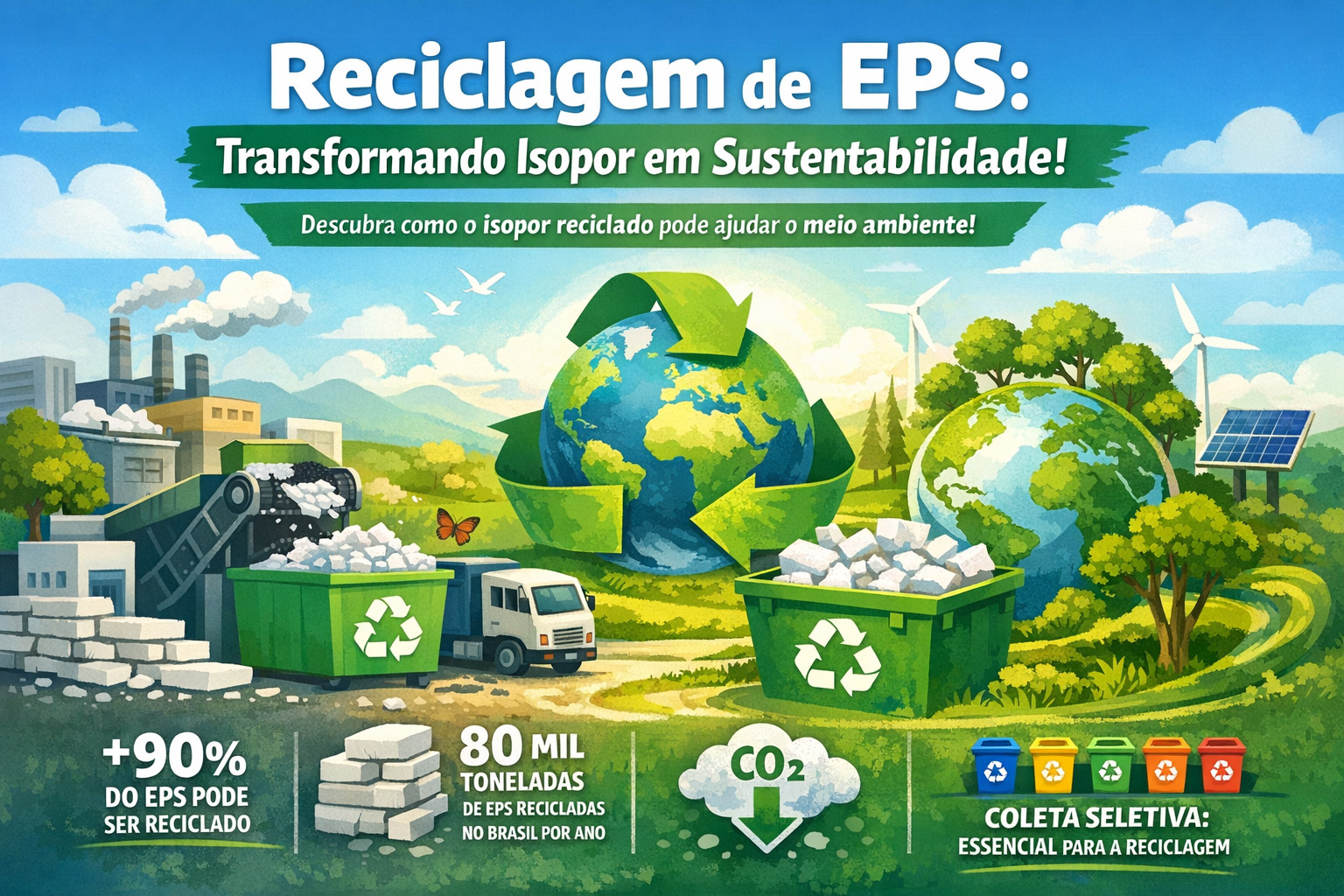 Reciclagem de EPS
